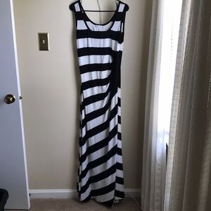 Black and white dress